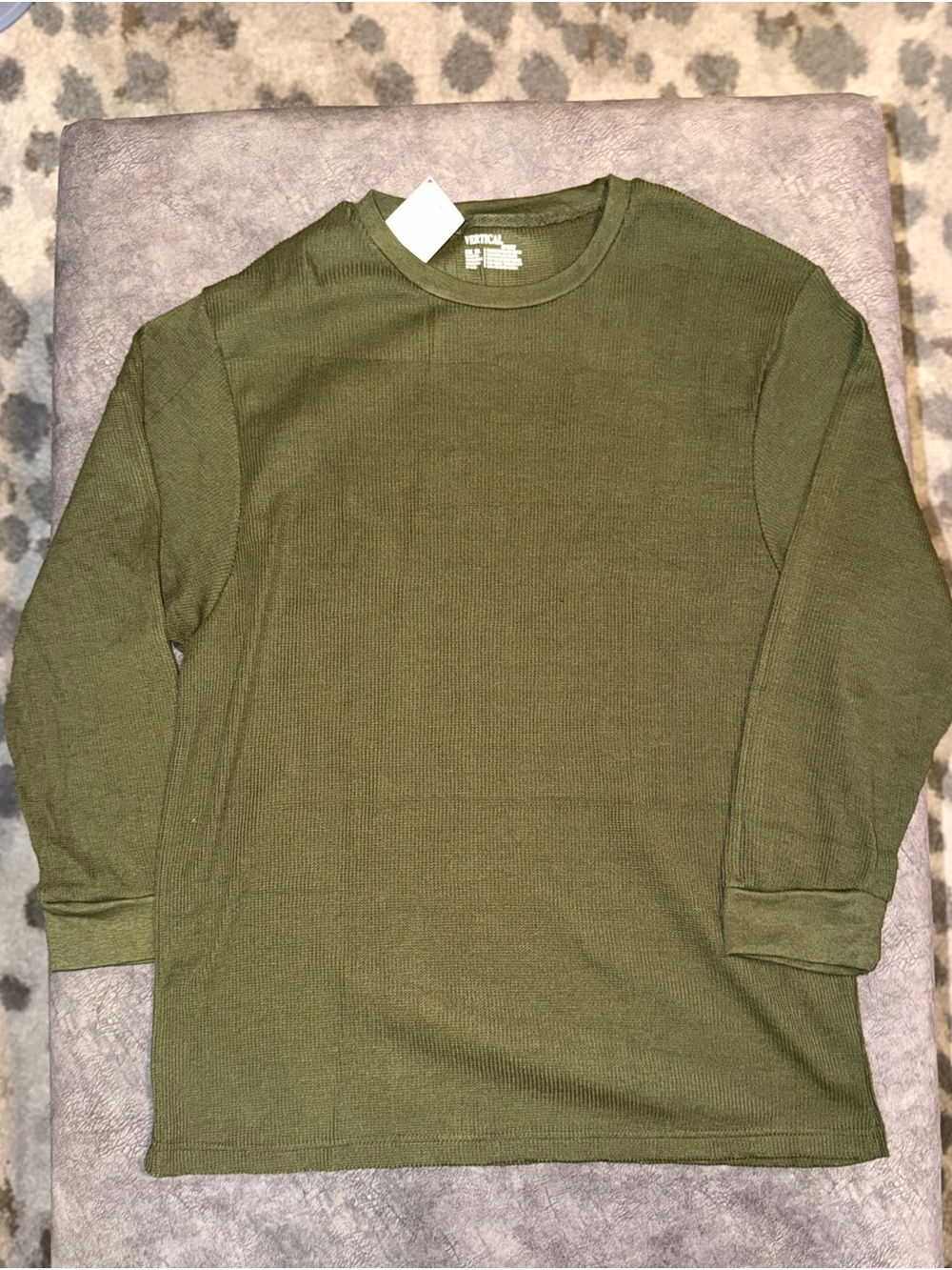 Thermal Long Sleeve Shirt - Olive Green 3XL